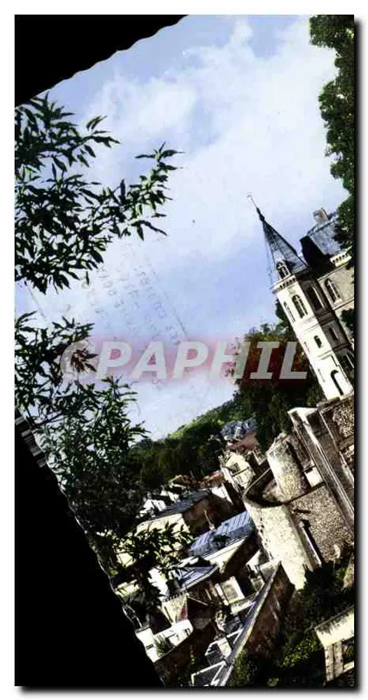Ausblick auf das Schloss Dreux — Ehemaliges Bischofssitz und der Promenade — Verlag: La Châtaigne (Dreux) - Vorderseite