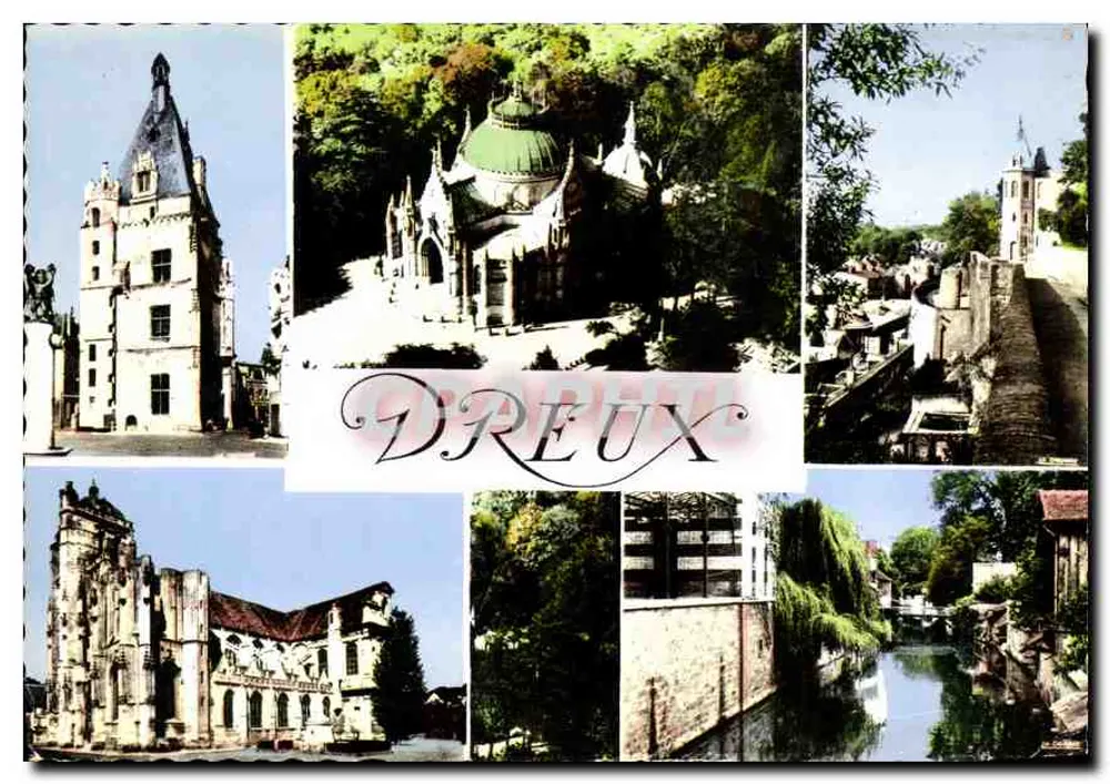 Dreux — Vista panorâmica — Edições da Cigogne - Frente