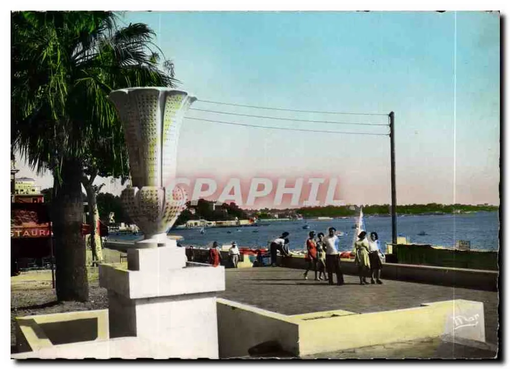 Juan-les-Pins — Ein Stück der Promenade — Les Éditions de Cimiez - Vorderseite