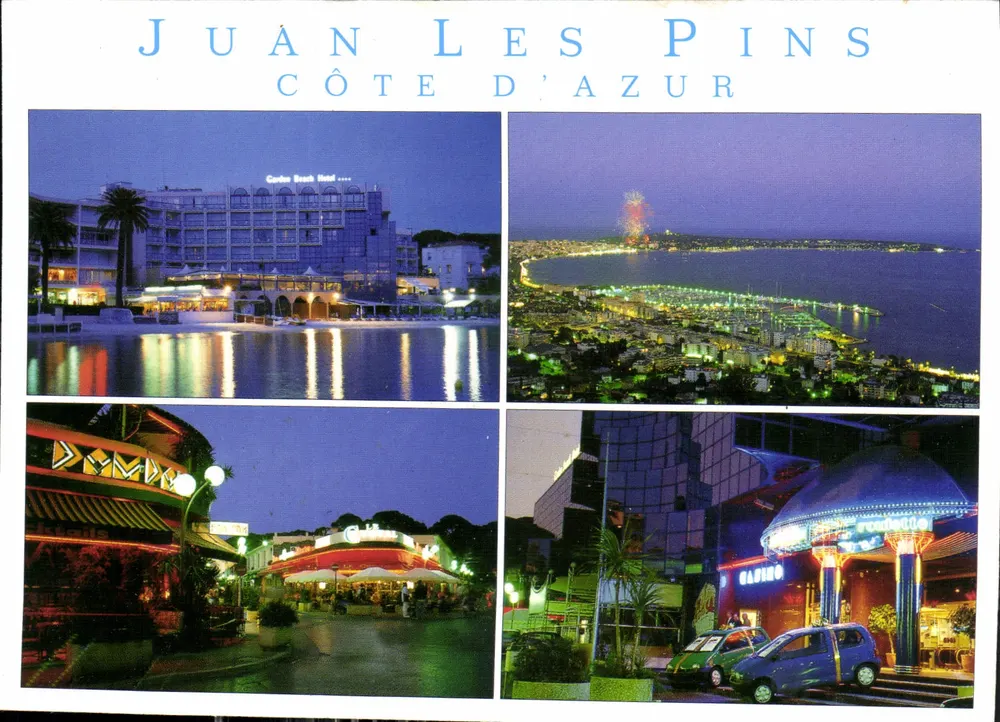 Juan-les-Pins — Costa Azul — Edições Gilletta Cartère - Frente