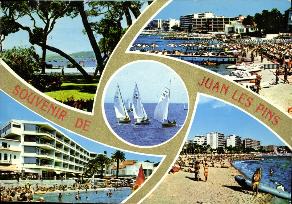 Juan les Pins — Lembrete de — Edições S.E.P.T. / 10/537 - Frente