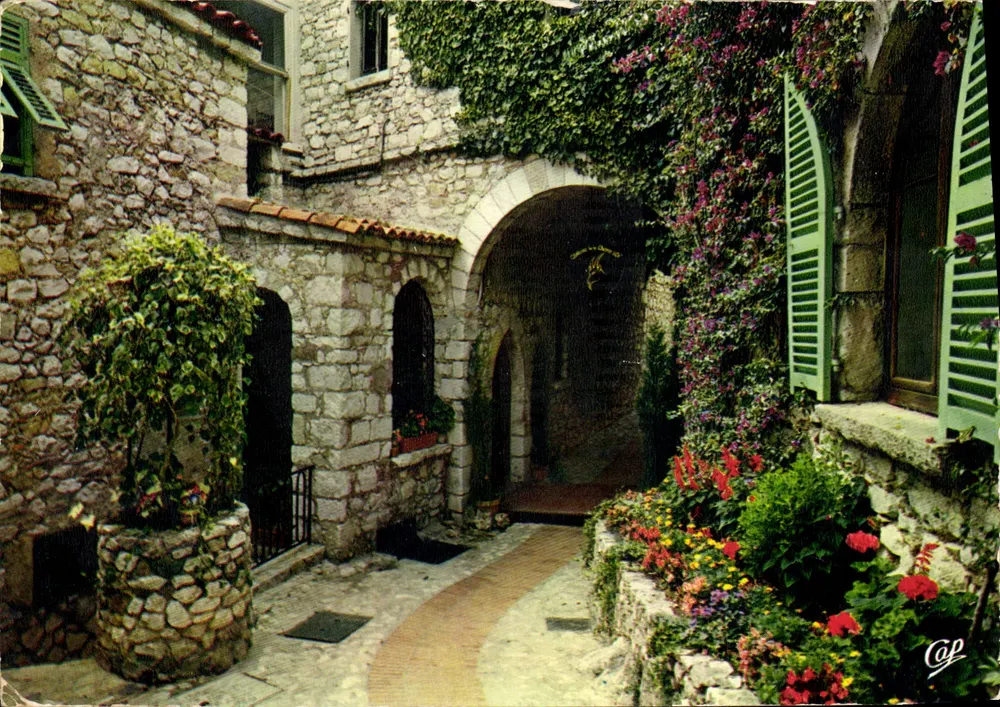 Eze-Village — Ansicht des Dorfes — Éditions CAP, NICE - Vorderseite