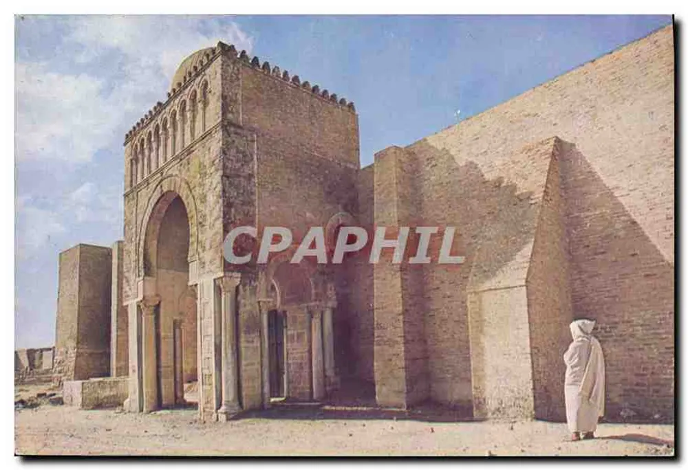 Kairouan — Tor von Lella Rihana, Große Moschee (13. Jahrhundert) — Éditions TANIT, Tunis - Vorderseite