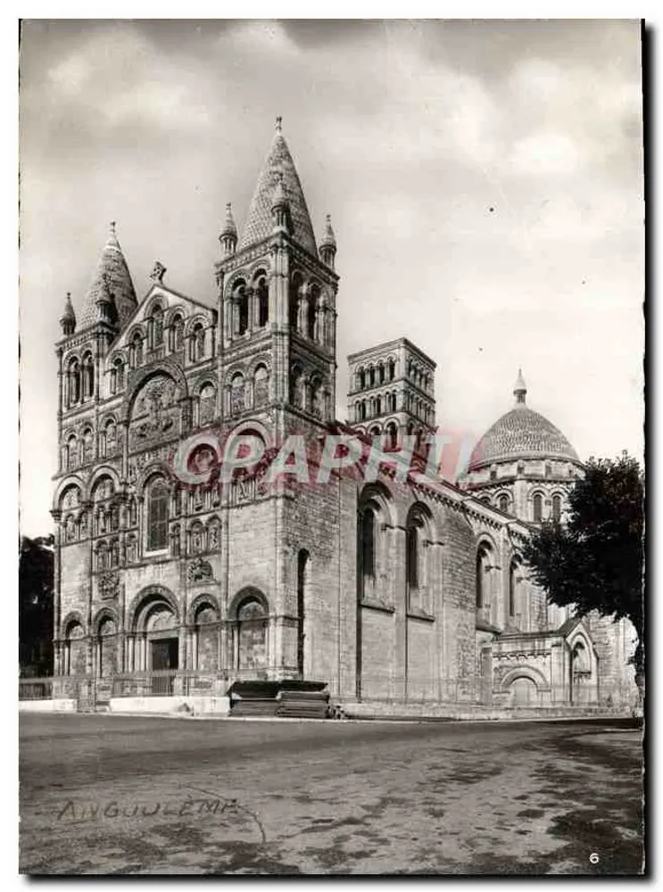 Angoulême — Catedral de São Pedro — Impressora Interphil - Frente