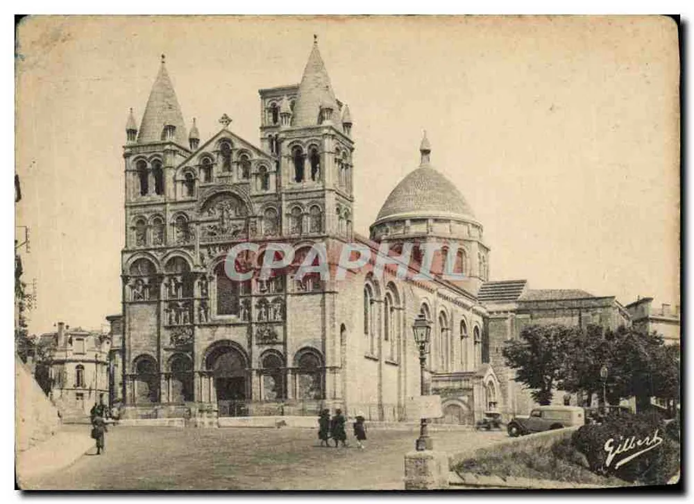 Angoulême — Kathedrale Saint-Pierre — Éditions Charentaises d'Art, A. Gilber - Vorderseite
