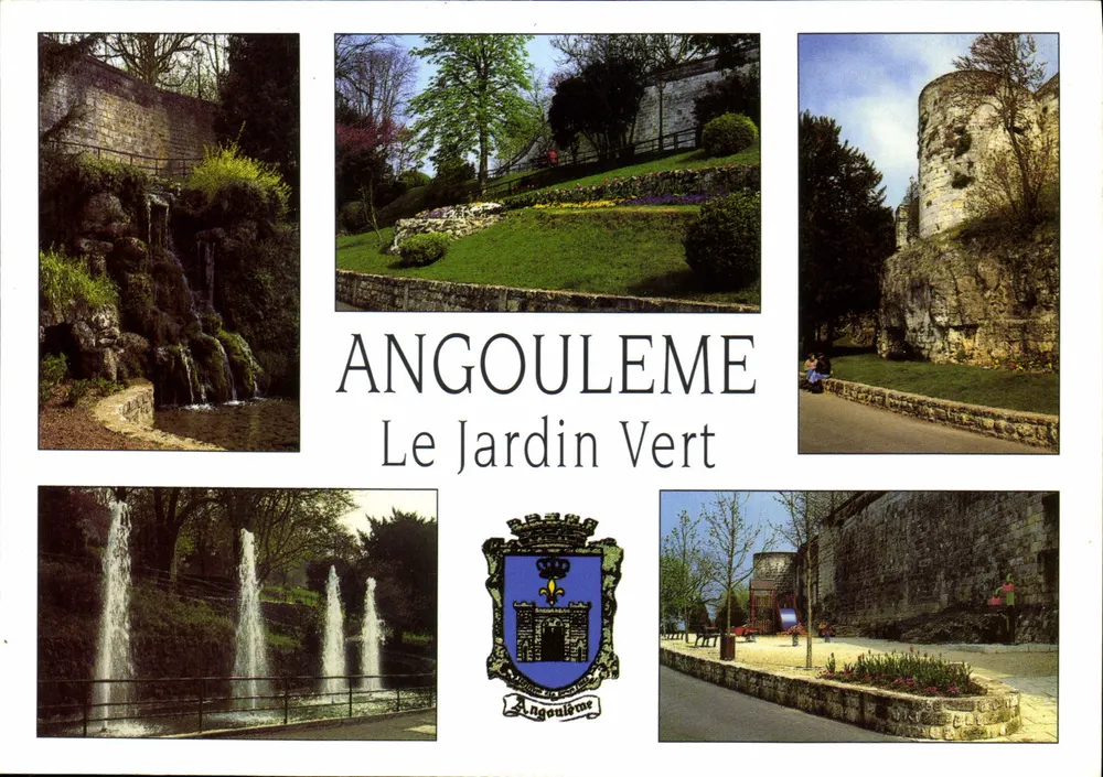 Angoulême — O Jardim Verde — OC 363, Edição Europaprint - Frente