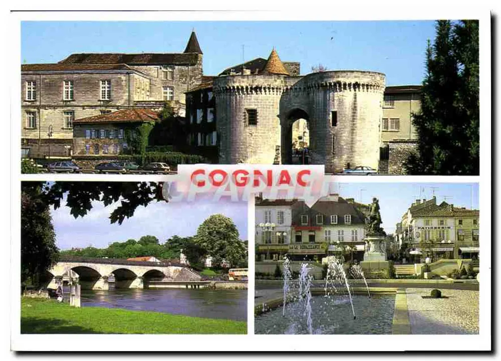 Cognac — Schloss, Brücke und Place François — Edition Marcel Marcou - Vorderseite