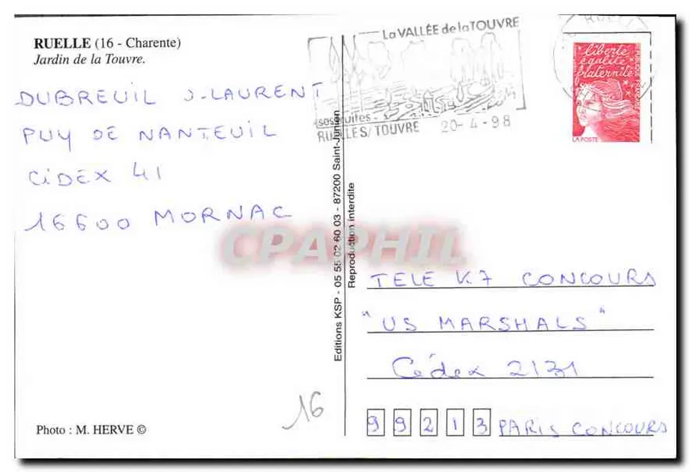 RUElle — Jardim da Touvre — Éditions KSP - Verso
