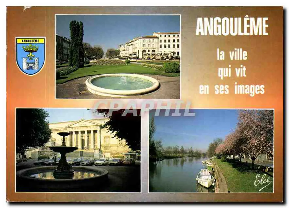 Angoulême — die Stadt, die durch ihre Bilder lebt — Verlag Elcé - Vorderseite
