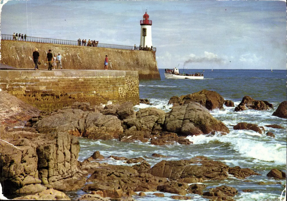 Les Sables-d'Olonne — A Grande Dique — editor L'ODICOLOR - Frente