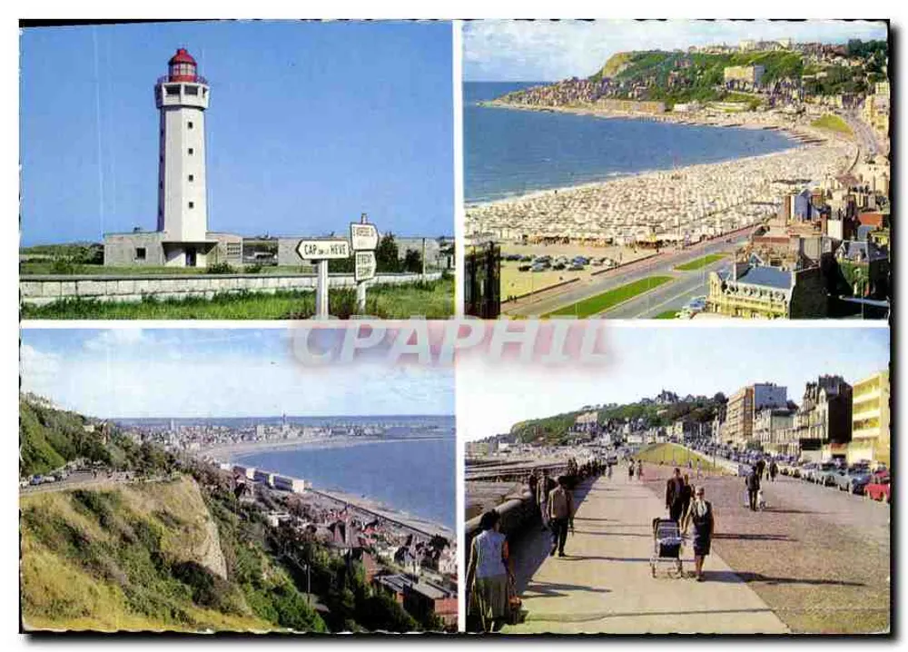 O Farol da Hève — Cabo da Hève — Praia do Havre — Promenade — Éditions Bellevues - Frente