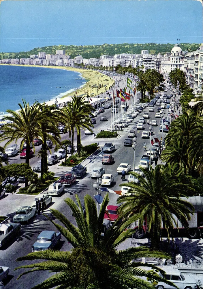 Nice — A Promenade dos Ingleses — Impresso na Itália - Frente