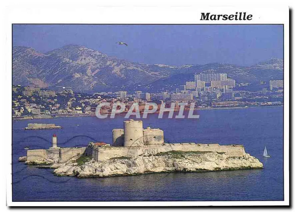 Marselha — O castelo de If - Frente