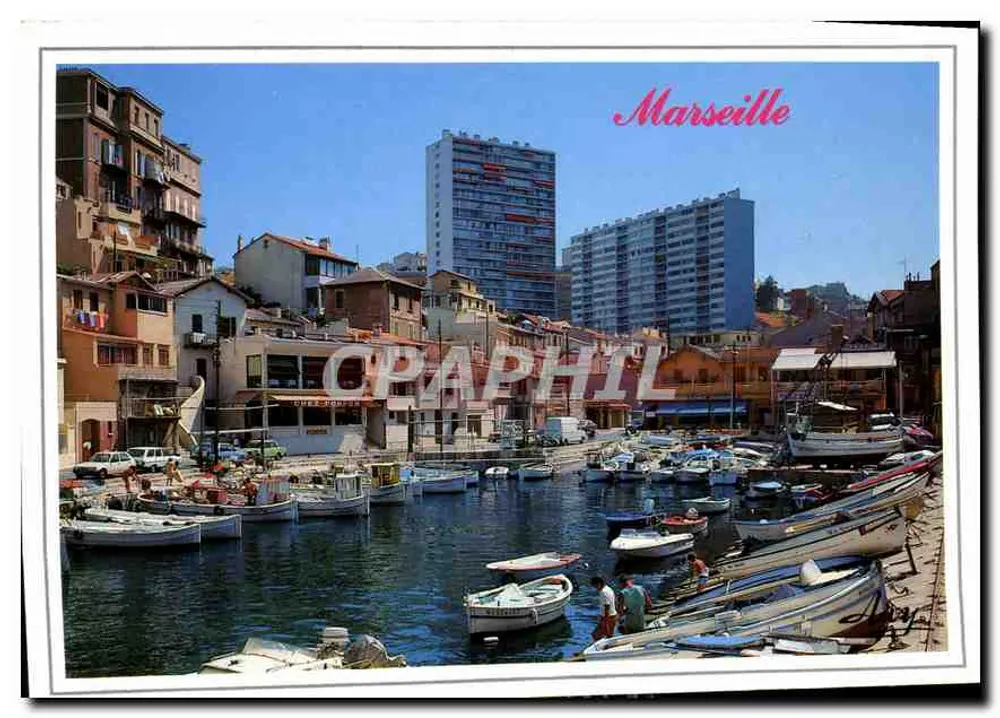 Marseille — Fischereihafen Vallon — Edition Tardy - Vorderseite