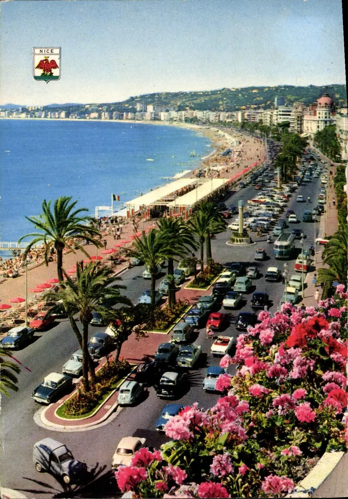 Nice - Die Promenade des Anglais — Les Editions Gilletta, n°12 - Vorderseite