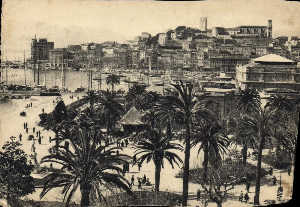 Cannes — Die Gärten und der Suquet — Les Éditions MAR, 4, Rue de Cimiez - Vorderseite