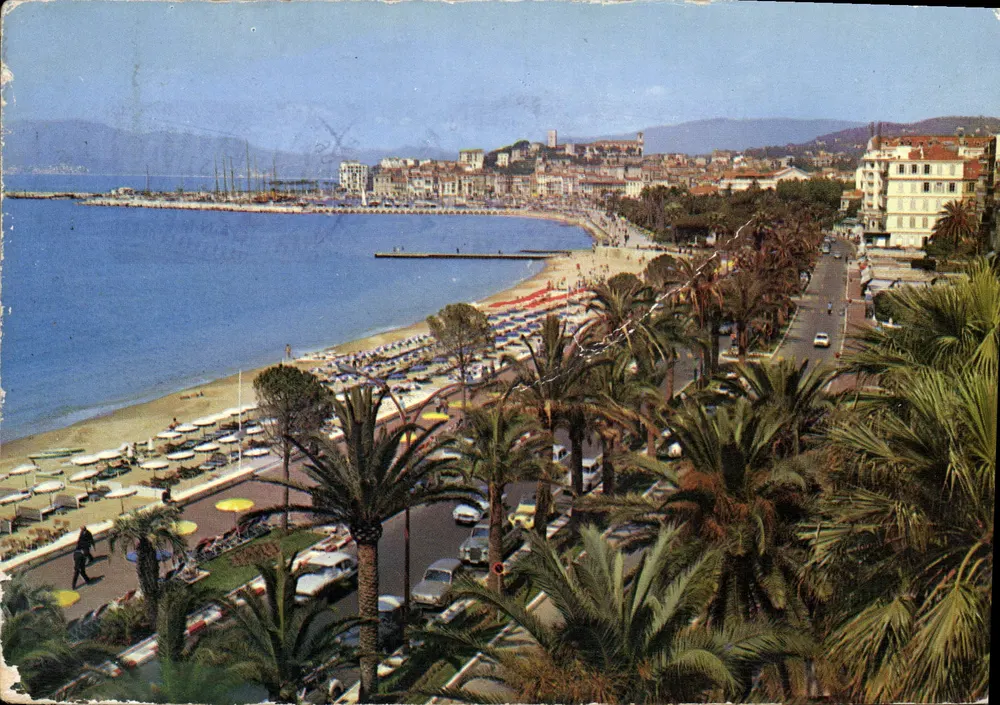 Cannes — La Croisette und der Suquet — Verleger nicht sichtbar - Vorderseite