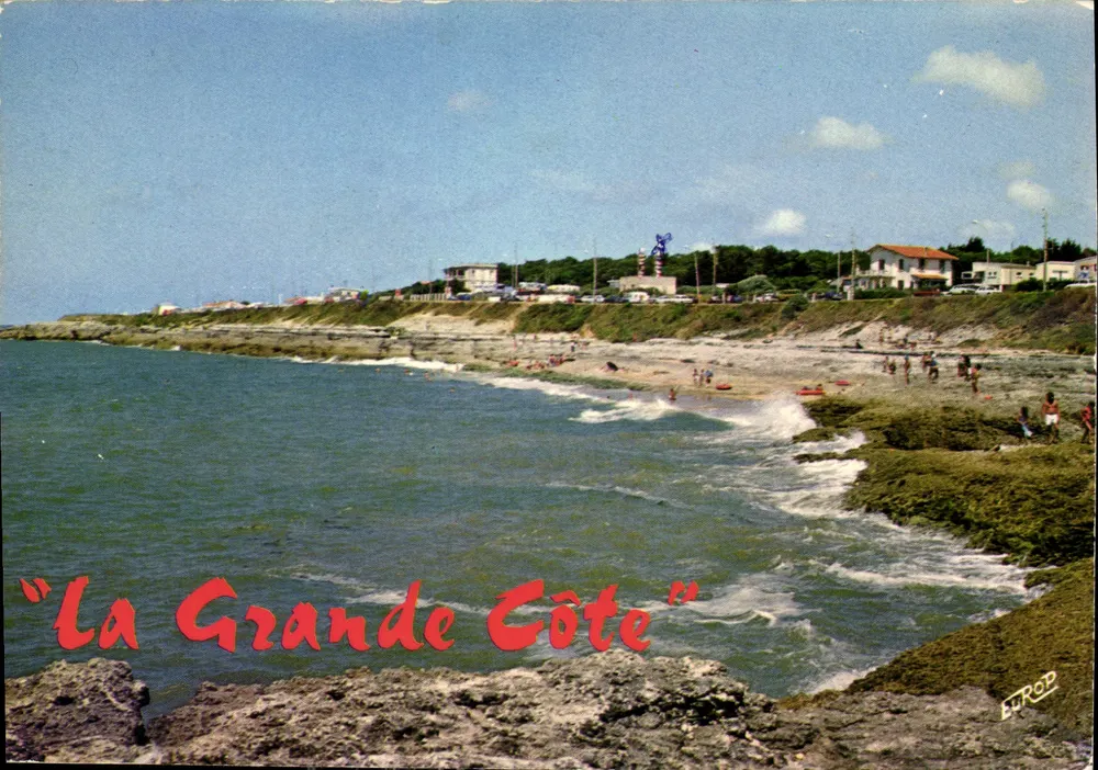 La Grande Côte — praia e falésias — Editor EUROPOP, n° 5029 - Frente