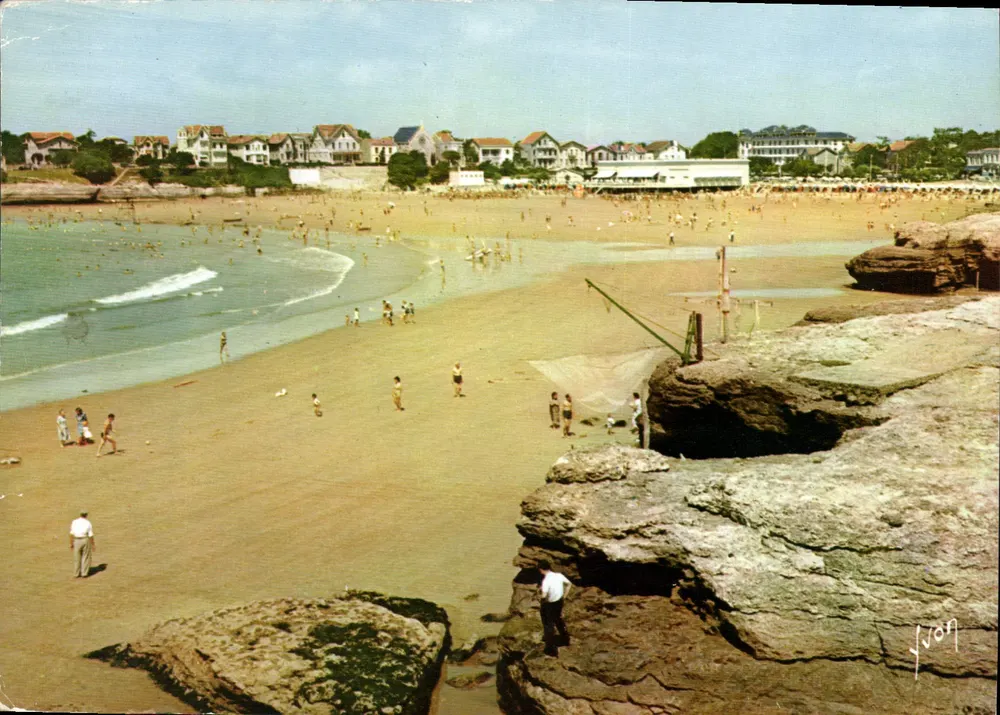 Royan — Der Strand und das Kasino von Pontaillac — Éditions d'Air YVON - Vorderseite