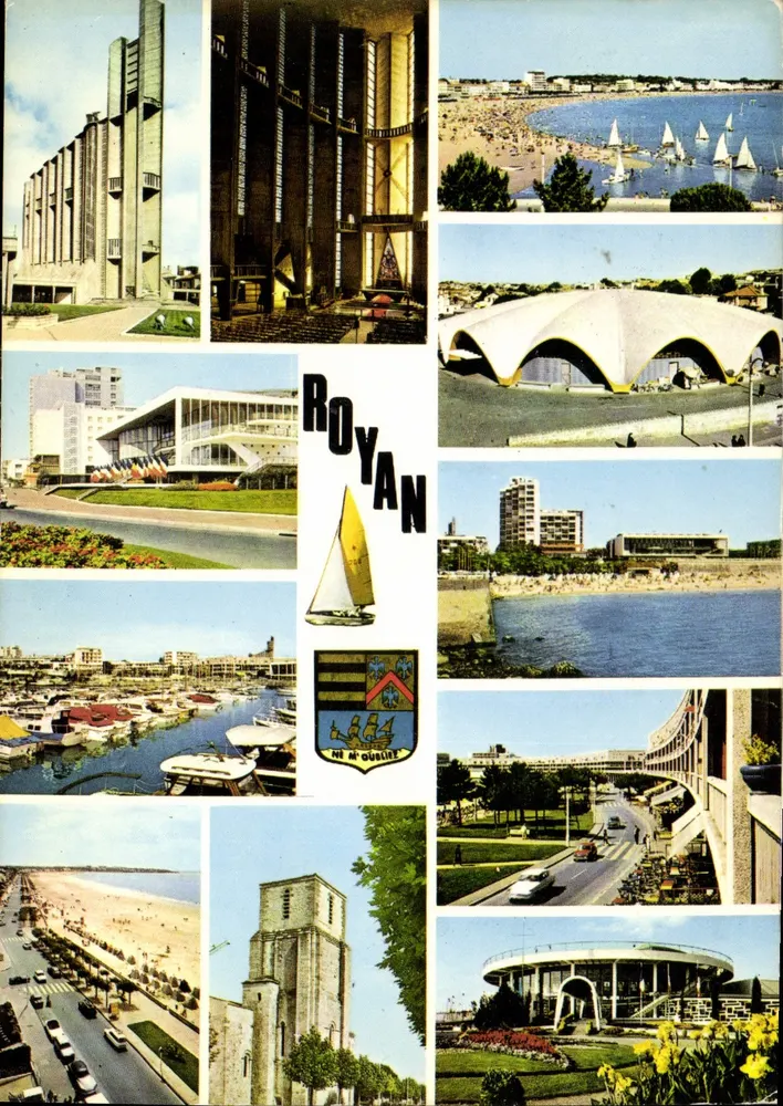 Royan — Vue panoramique — Éditions Modernes Théophile, n° 82 - Recto