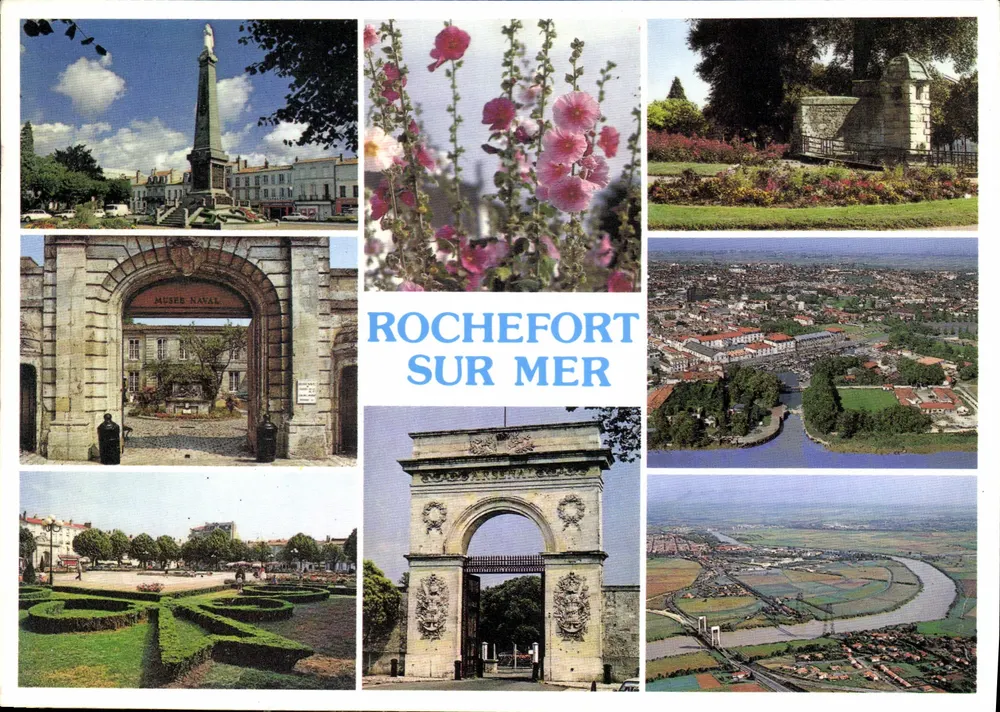 Rochefort-sur-Mer — vista panorâmica e monumentos — Imagens da França, n°17 - Frente