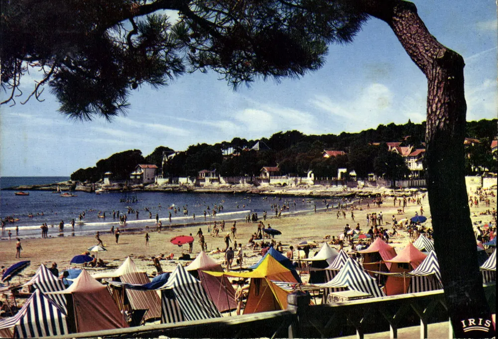 Saint-Palais-sur-Mer — A praia — Éditions Modernes & Thibaudet - Frente