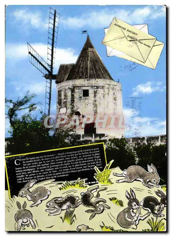 Das Mühle von Alphonse Daudet — Fontvieille (Bouches-du-Rhône) — Éditions S.L. EUROLUX - Vorderseite