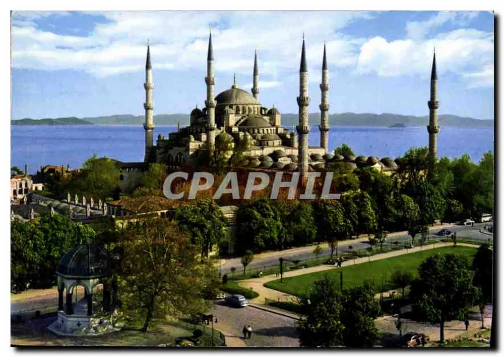 Blauer Moschee (Sultan Ahmet Camii) — Istanbul, Türkei — Verlag Panorama Ohnet, n° 48 - Vorderseite