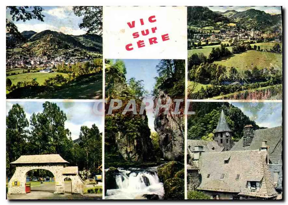 Vic-sur-Cère — Allgemeine Ansichten — Verlag Mexichrome, Nr. 6 - Vorderseite