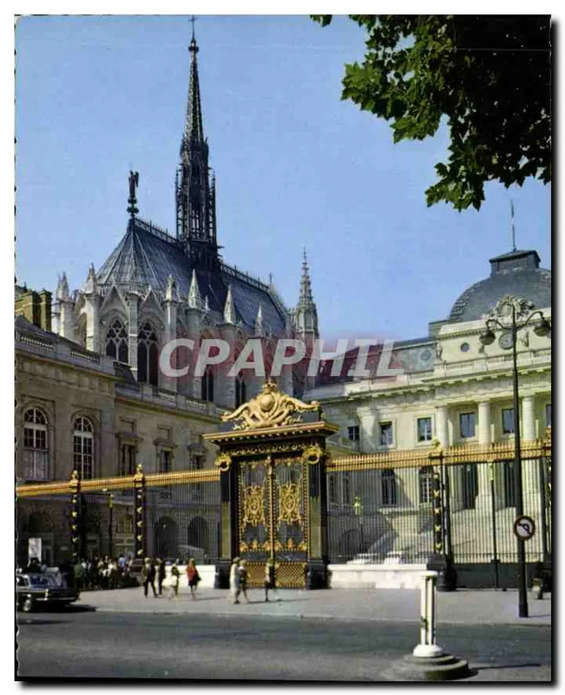 Paris - A Santa Capela e o Palácio de Justiça — editor LYNAL, n° 1107 - Frente
