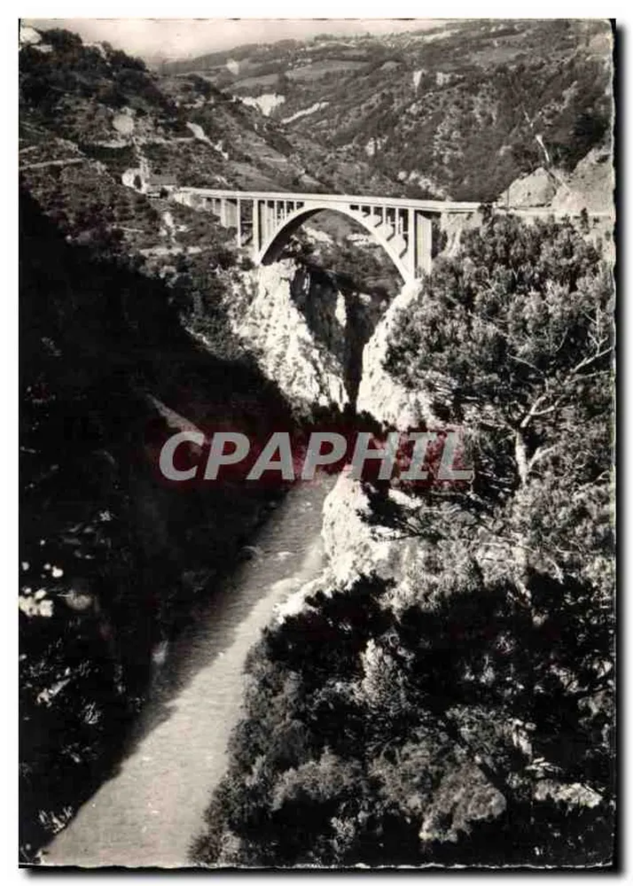 Brücke von Ponsonas — pittoreske Alpen — Verlag nicht sichtbar - Vorderseite