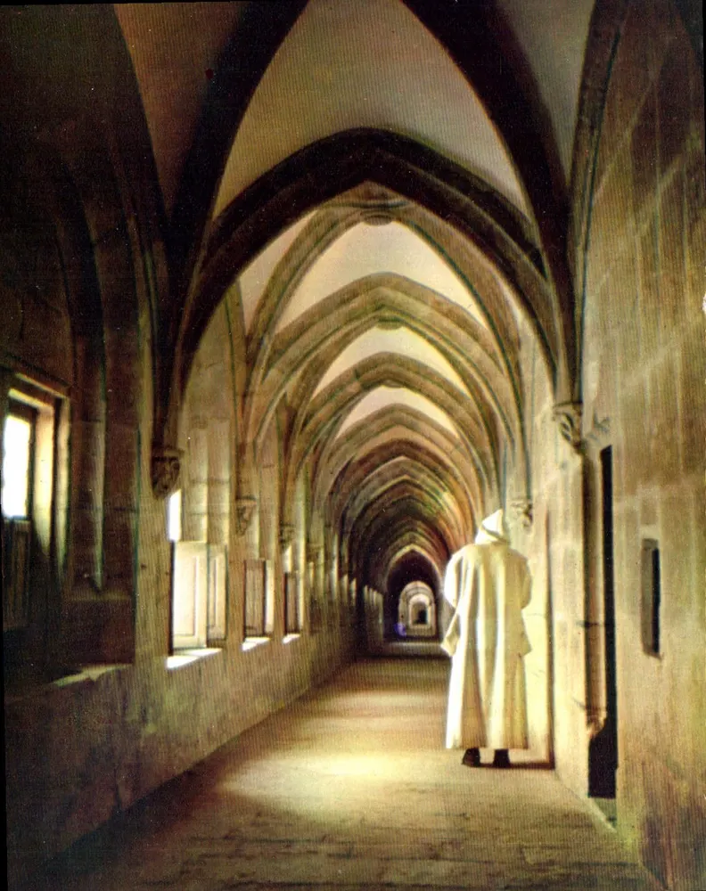 Mosteiro de LA GRANDE-CHARTREUSE — O Grande Claustro (século XV) — Éditions d'art Dranger - Frente