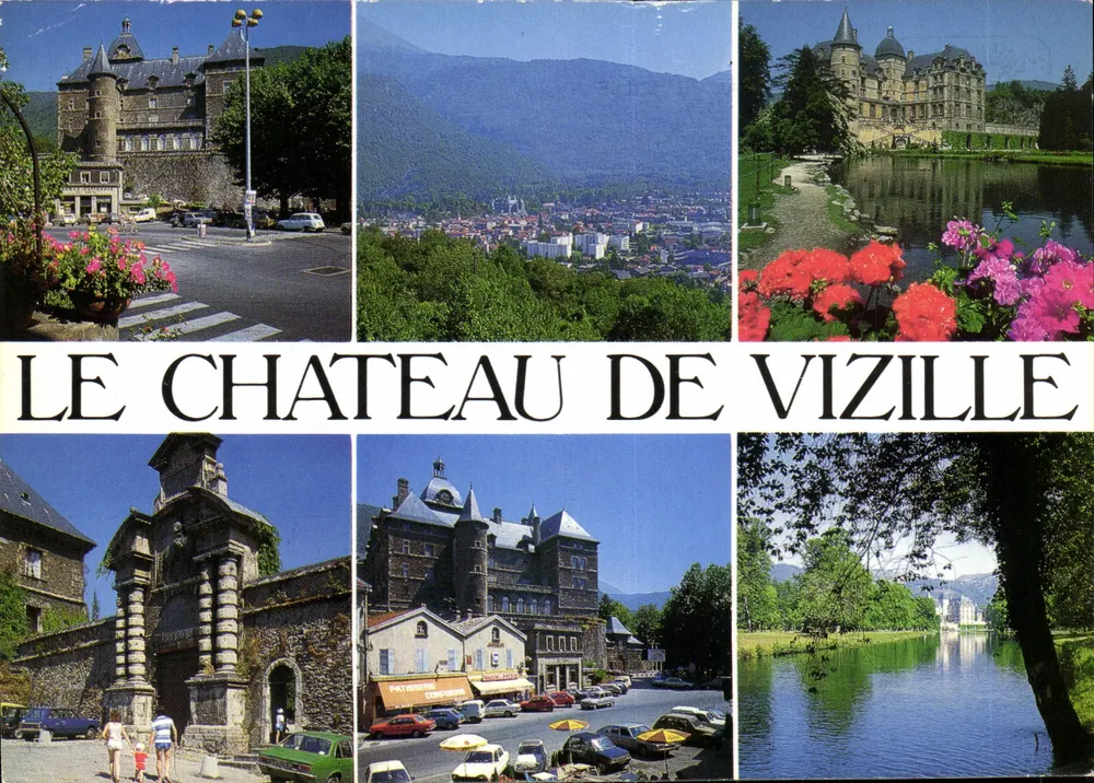 O Castelo de Vizille — Vizille, Isère — Edições Cliché e realização - Frente