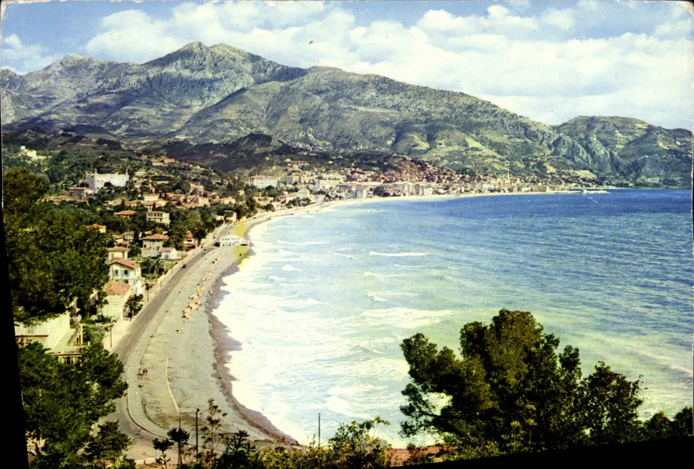 Menton (Alpes-Maritimes) — Allgemeine Ansicht — Éditions d'Art 'YVON' - Vorderseite