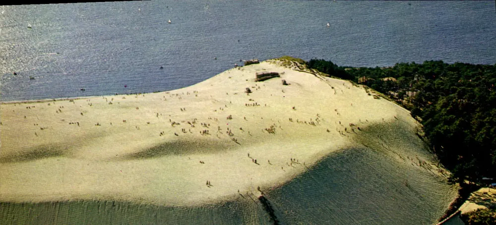 Bucht von Arcachon — Die Düne du Pilat — Küste Aquitaine, Gironde - Vorderseite
