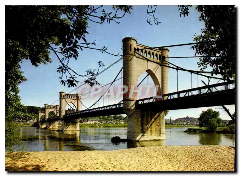 Hängebrücke über die Loire — Langeais (37) — Artaud Frères, Nantes - Vorderseite