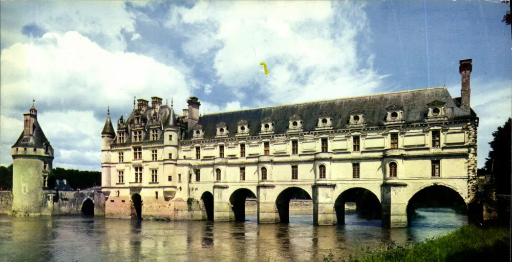 Château de Chenonceau — Westfassade — Edition Couleurs et Lumière de France, n° 10/678 - Vorderseite