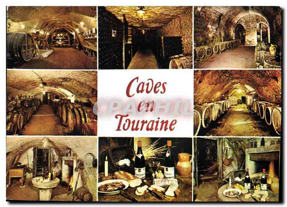 Cavernas em Touraine — Edições Stablier - Frente