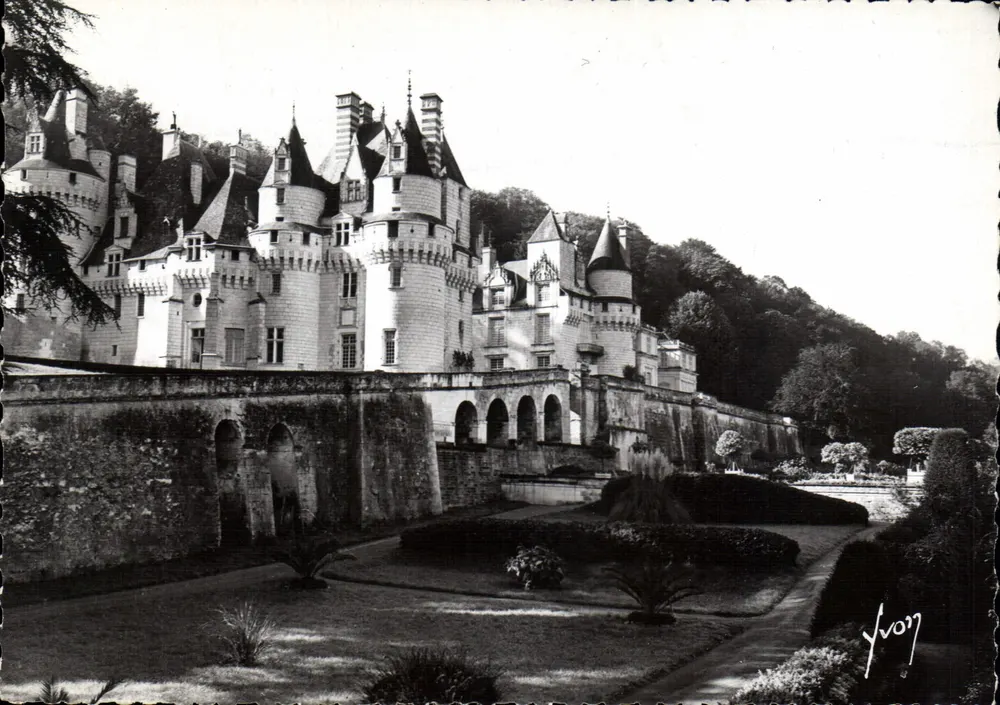 Rigny-Ussé (Indre-et-Loire) — Ansicht des Schlosses (16. Jahrhundert) — Les Éditions d'Art, Paris - Vorderseite