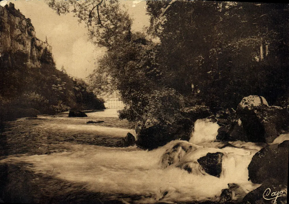 Fontaine de Vaucluse — Cachoeiras — Edição Véret - Frente