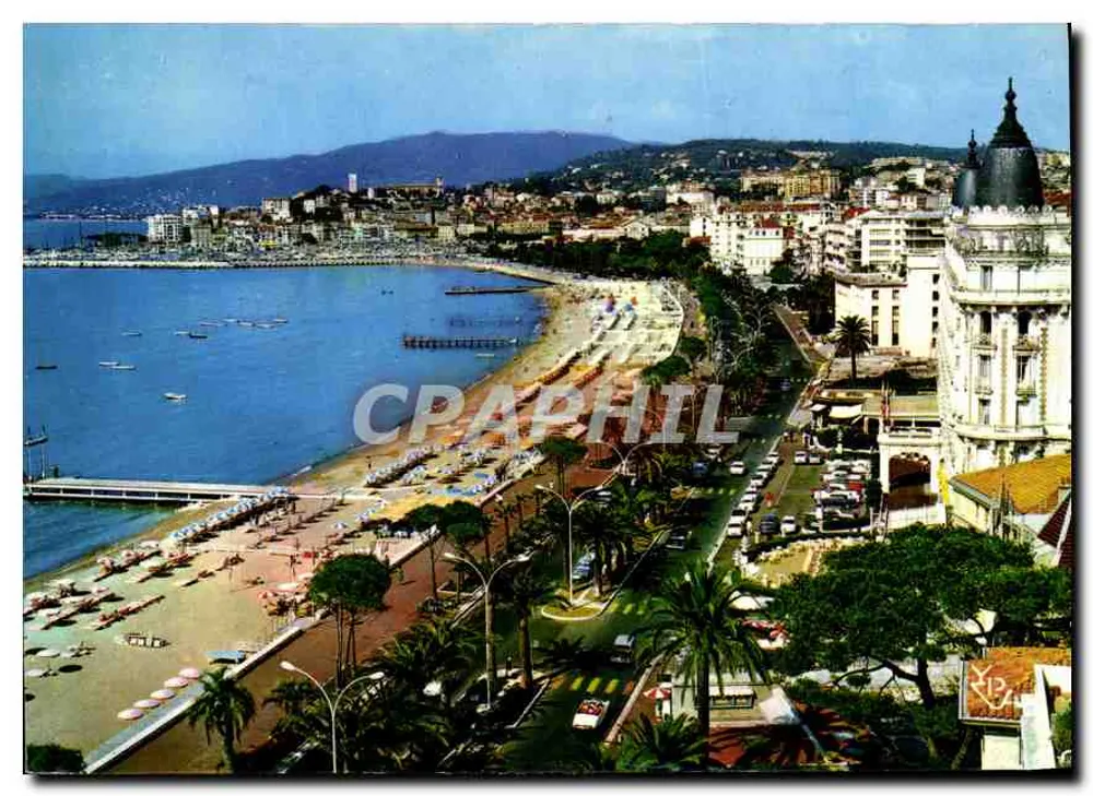 Cannes - La Croisette und der Suquet — Edition Y.A. Pierlas, N° 324 - Vorderseite