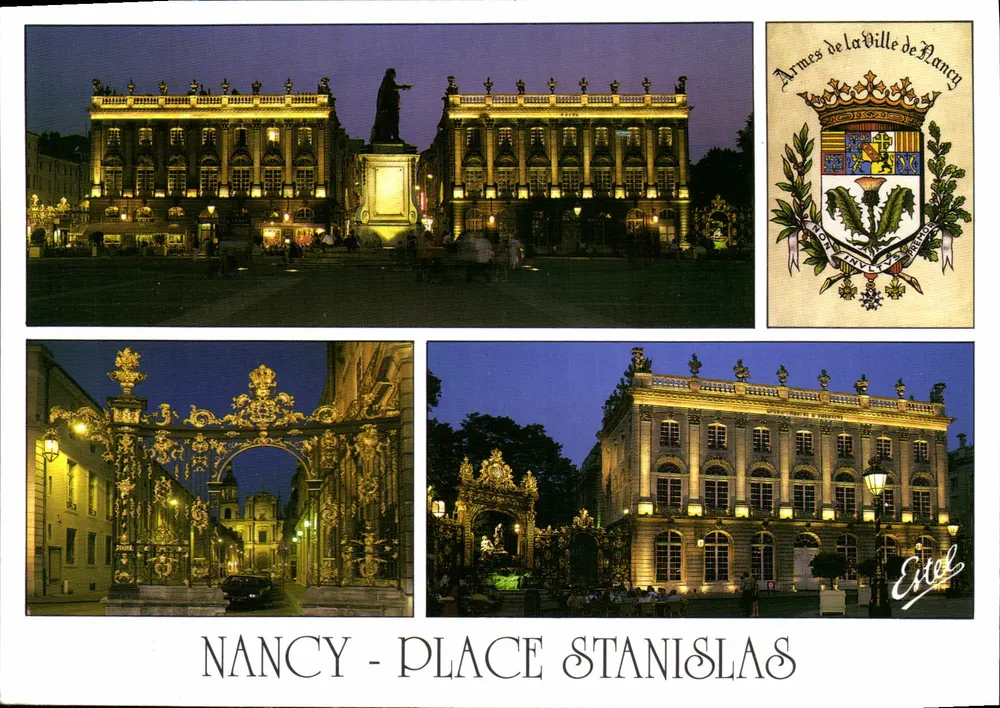 NANCY - PLACE STANISLAS — editor Etel - Frente