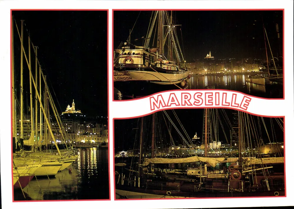 Marselha — Noite no porto — Éditions NEP - Frente
