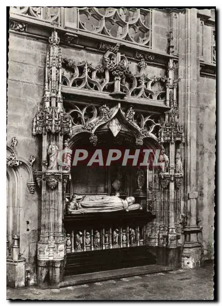 Tumba de Marguerite de Bourbon — Igreja de Brou (Ain) — Serv. Commercial Monuments Historiques, Paris - Frente