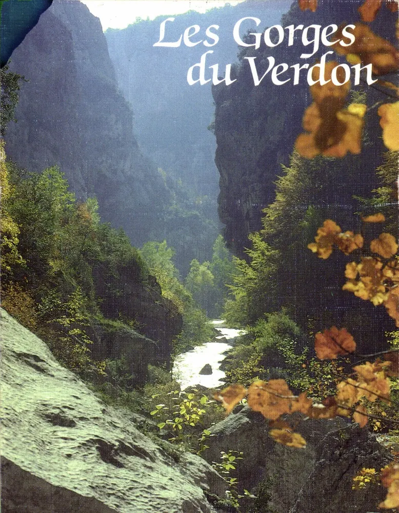 Die Gorges du Verdon — Ansicht von unten — Les Editions Aris, n° V21 - Vorderseite