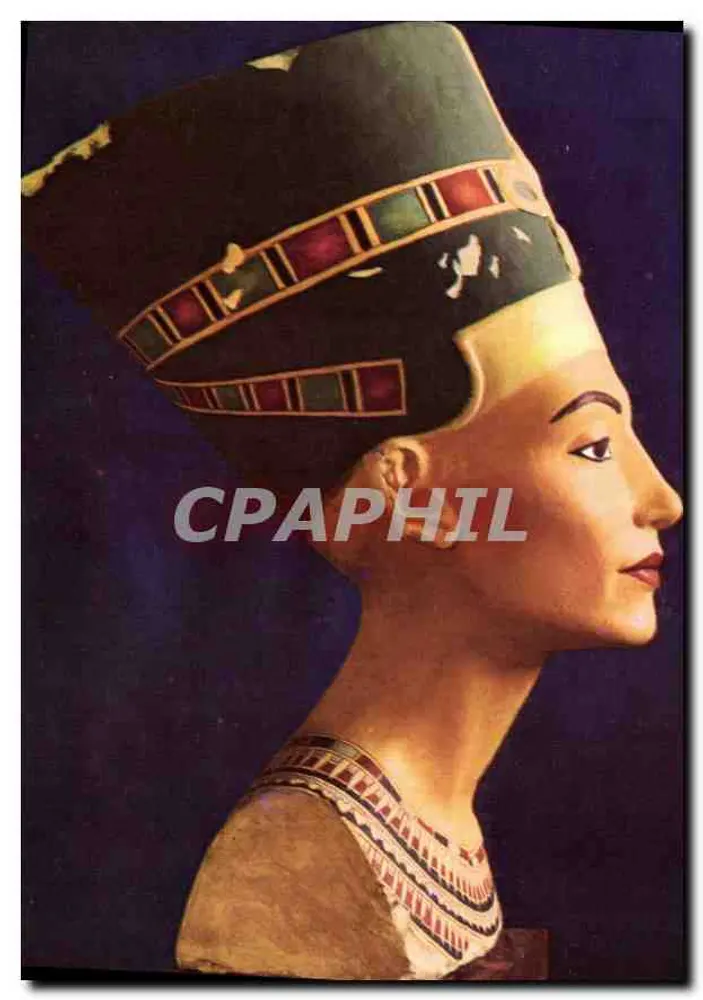 Busto de Nefertiti — Egito — n° 5.55 - Frente
