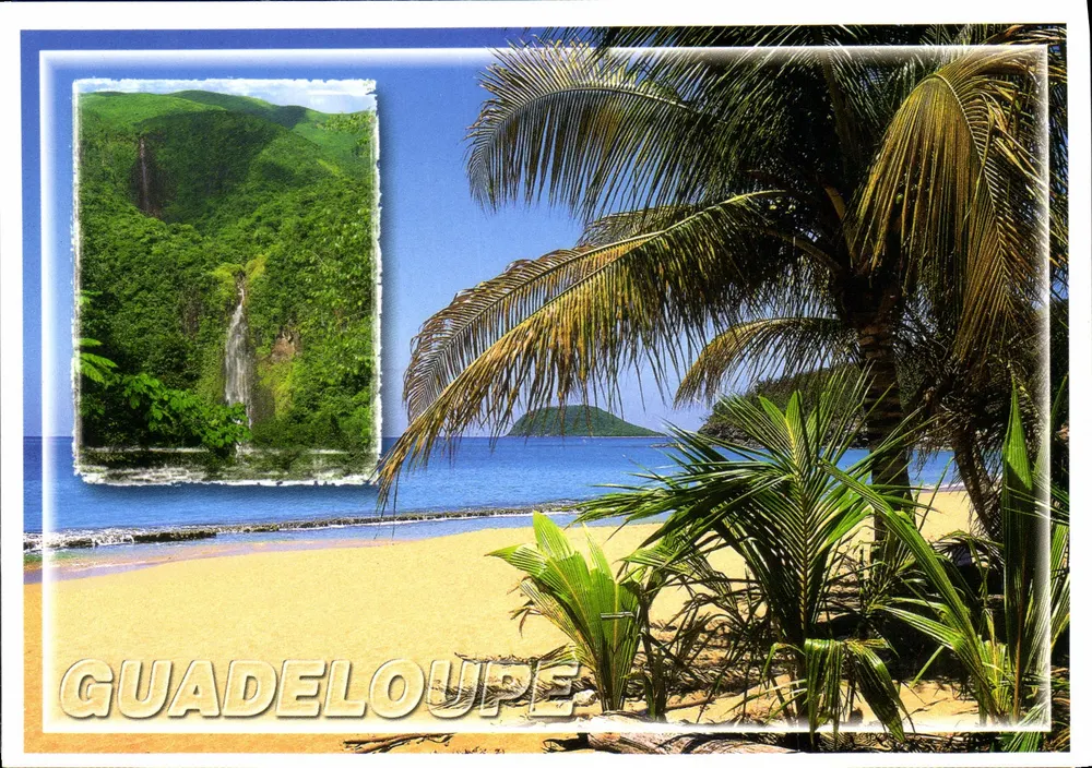 Guadalupe — praia da Pérola, cachoeira do Carbet — editor PAPAPIL - Frente