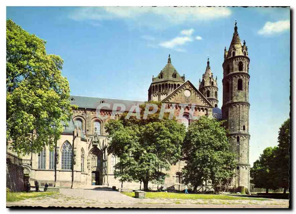 Worms am Rhein — Dom — editor C. P. A. T. 1089/2 - Frente