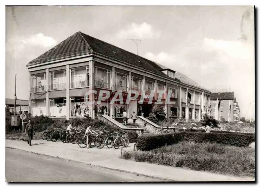 Braunsbedra (Kr. Merseburg) — Kaufhaus „Kontakt“ — Foto Kühn, Leipzig - Vorderseite