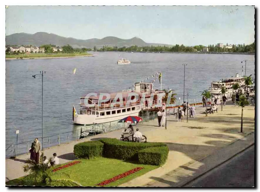 Bonn - Rheinpromenade — Blick auf die Siebengebirge — Verlag Rhein-Bild-Verlag, n° C 11 - Vorderseite